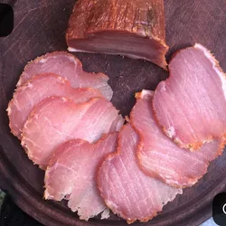 Lomo ahumado paquete de 500 gr 