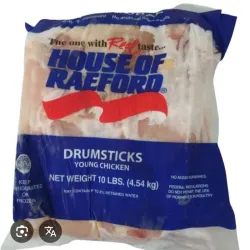 Paquete de pollo de 10lb 