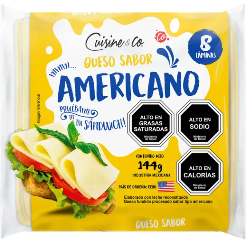 Queso tipo americano 