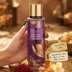 VICTORIA'S SECRET GOLDEN SAFFRON AMBER