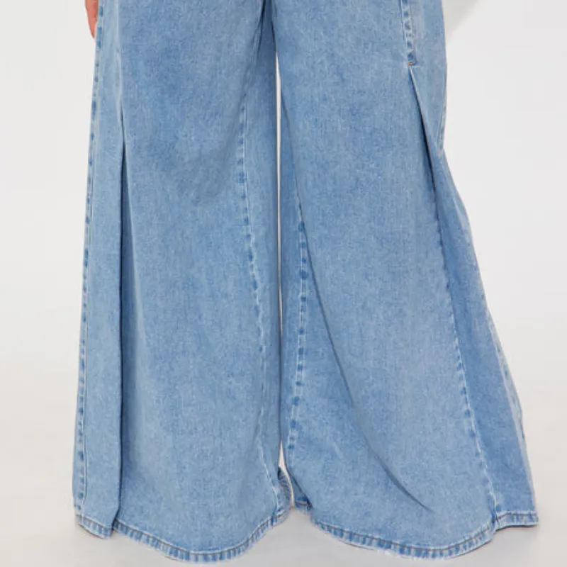 Pantalón de Mezclilla Ancho