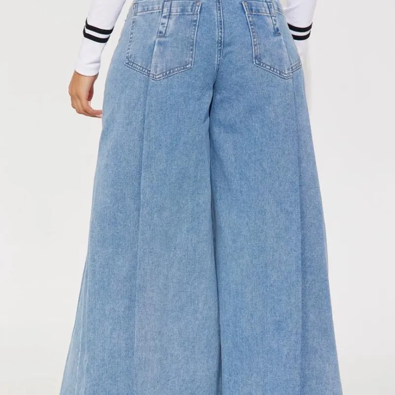 Pantalón de Mezclilla Ancho