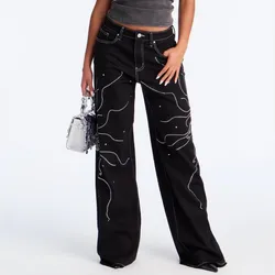 Pantalón Negro con detalles