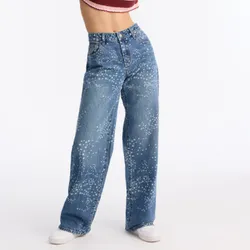 Pantalón de estrellas blancas