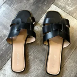 Sandalias Negras