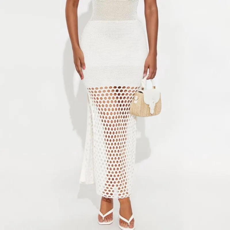Vestido Tejido Blanco