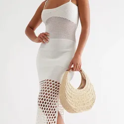 Vestido Tejido Blanco