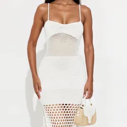 Vestido Tejido Blanco