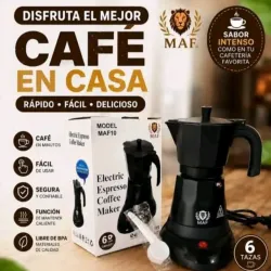 Cafetera de 6 tazas
