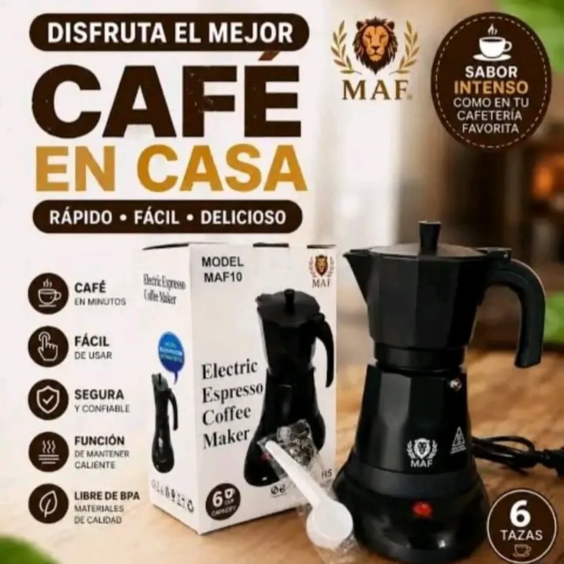 Cafetera de 6 tazas