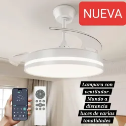 Lámpara ventilador de techo