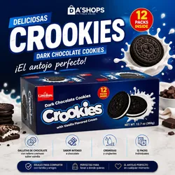 Caja de Galletas CROOKIES