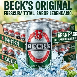 Cerveza Importada Enlatada : BECK'S