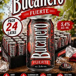 Caja de Cerveza Enlatada Nacional : Bucanero