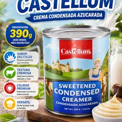 Leche Condensada Castellum de 390g