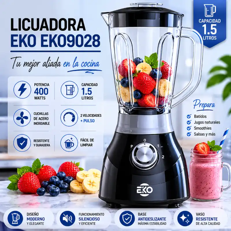 Licuadora EKO de 1.5L