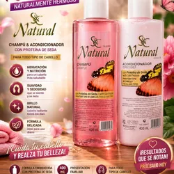 Línea de Shampoo & Acondicionador Natural