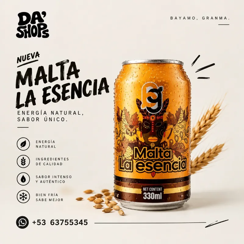 Caja de Malta Enlatada Importada : La Esencia