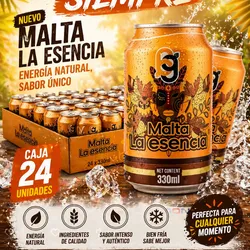 Caja de Malta Enlatada Importada : La Esencia