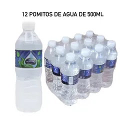 Pomos de Agua Ciego Montero de 500ml
