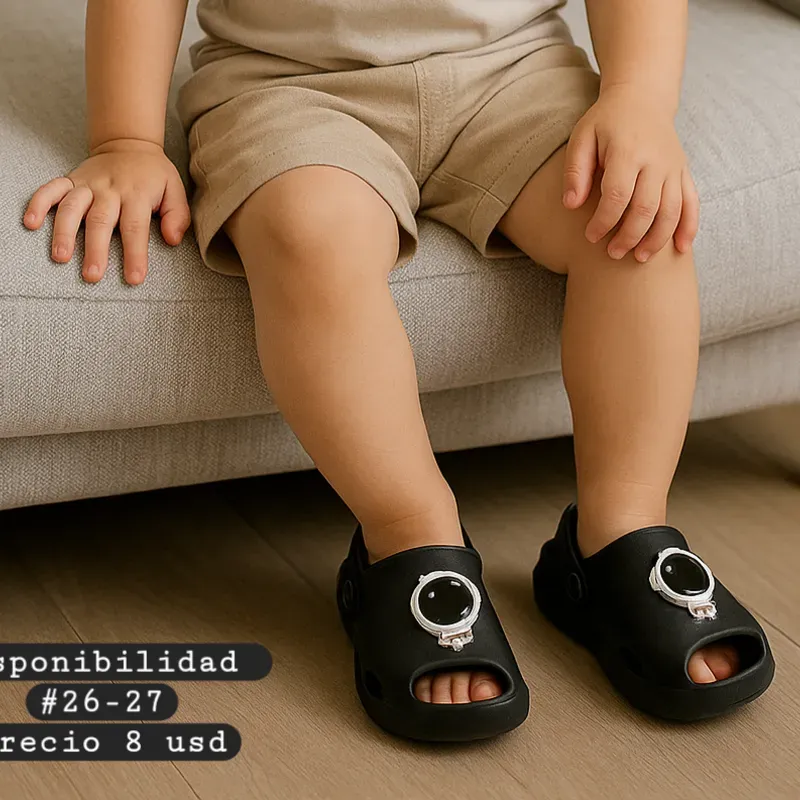 Chancletas para niños