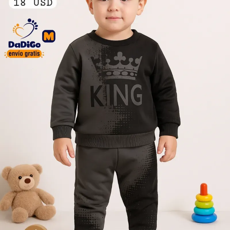 Conjunto abrigado para niños 3