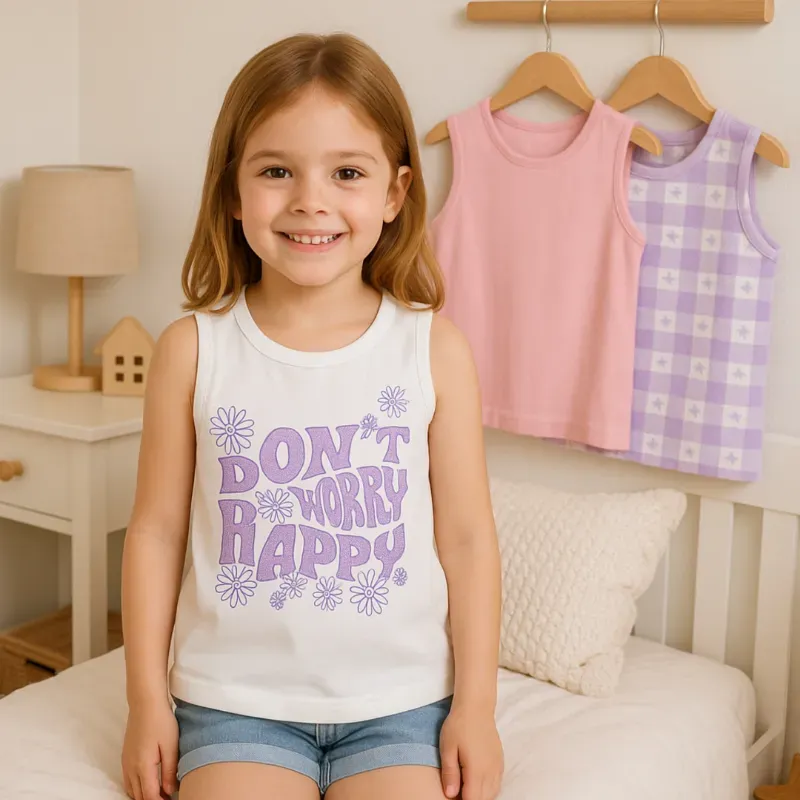 Conjunto de camisetas para niñas 5