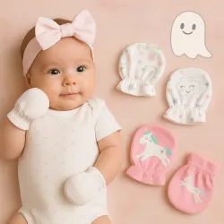 Conjunto de guantillas para bebe 4