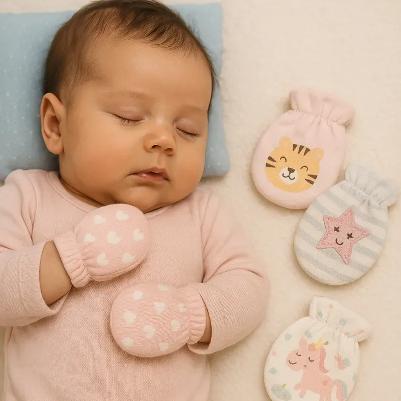 Conjunto de Guantillas para bebe 5