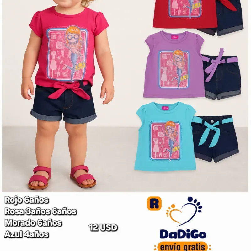 Conjunto para niñas 4