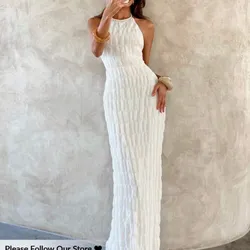 Vestido blanco largo