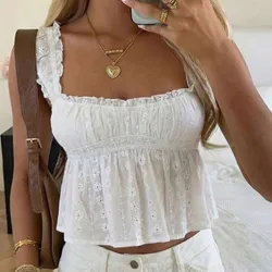 Blusa de encaje