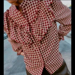 Camisa de Cuadros Roja