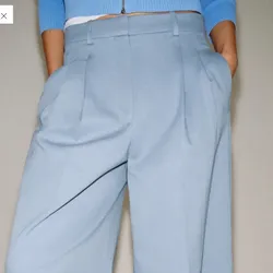 Pantalón de vestir azul