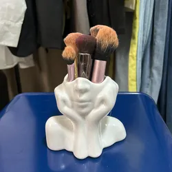 Porta brochas blanco