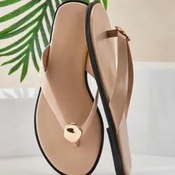 Sandalias beige