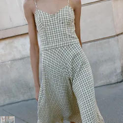 Vestido de cuadros