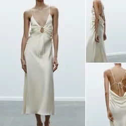 Vestido de satin