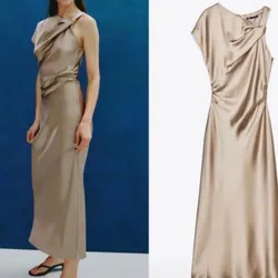 Vestido de satin