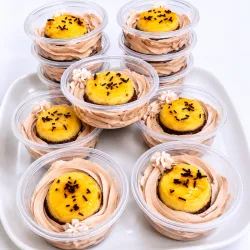 12 Mini Chocoflan