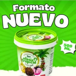 🍫 Helado Éxtasis Tropical (500 ml)