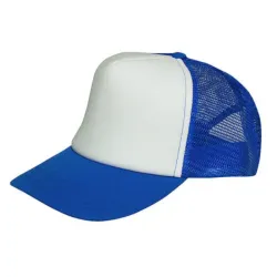 Gorra azul de malla