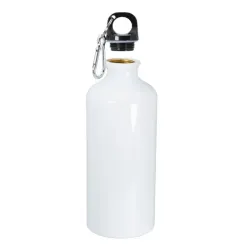 Botella deportiva blanca 