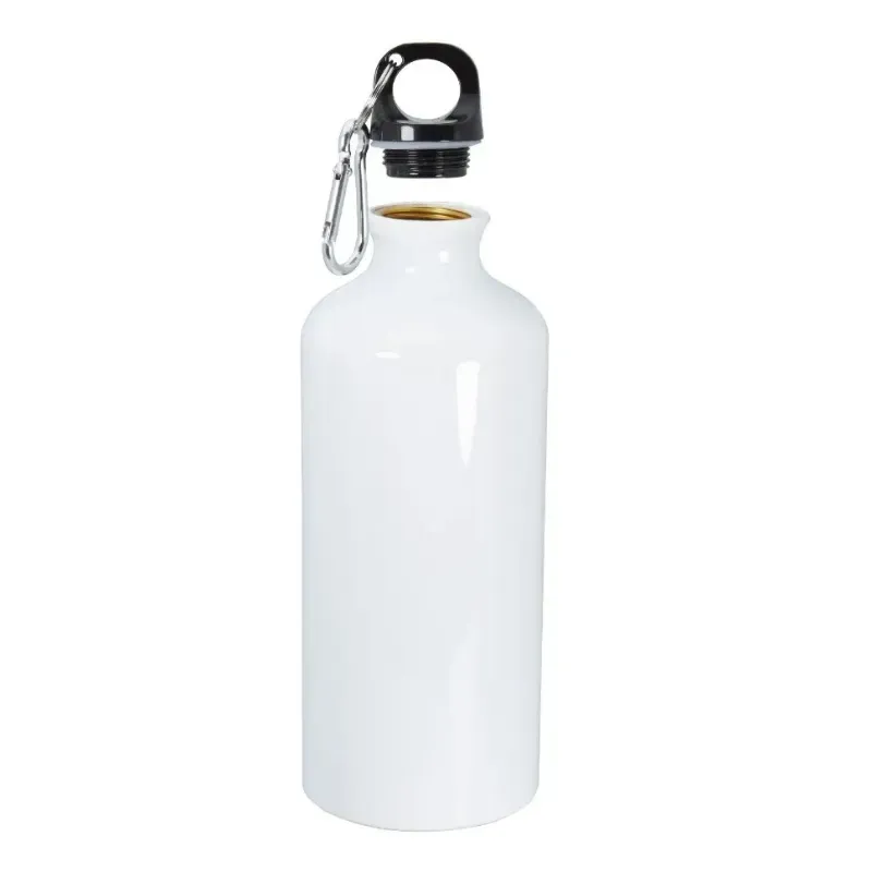 Botella deportiva blanca 