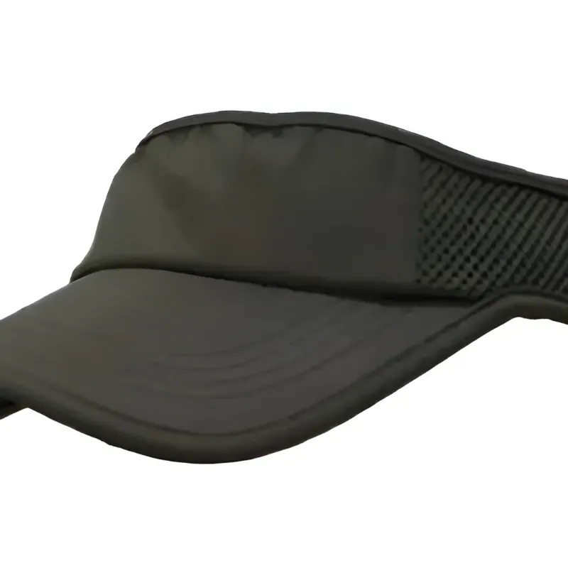 Visera deportiva negra 