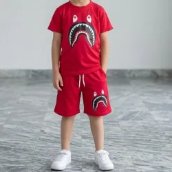 Conjunto rojo niño