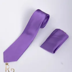 Corbata morada