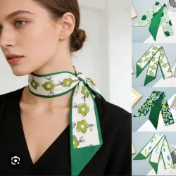 Corbatas mujer verde