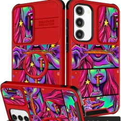 Cover rojo y morado