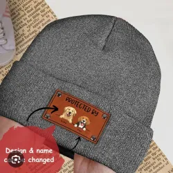 Gorro gris frío
